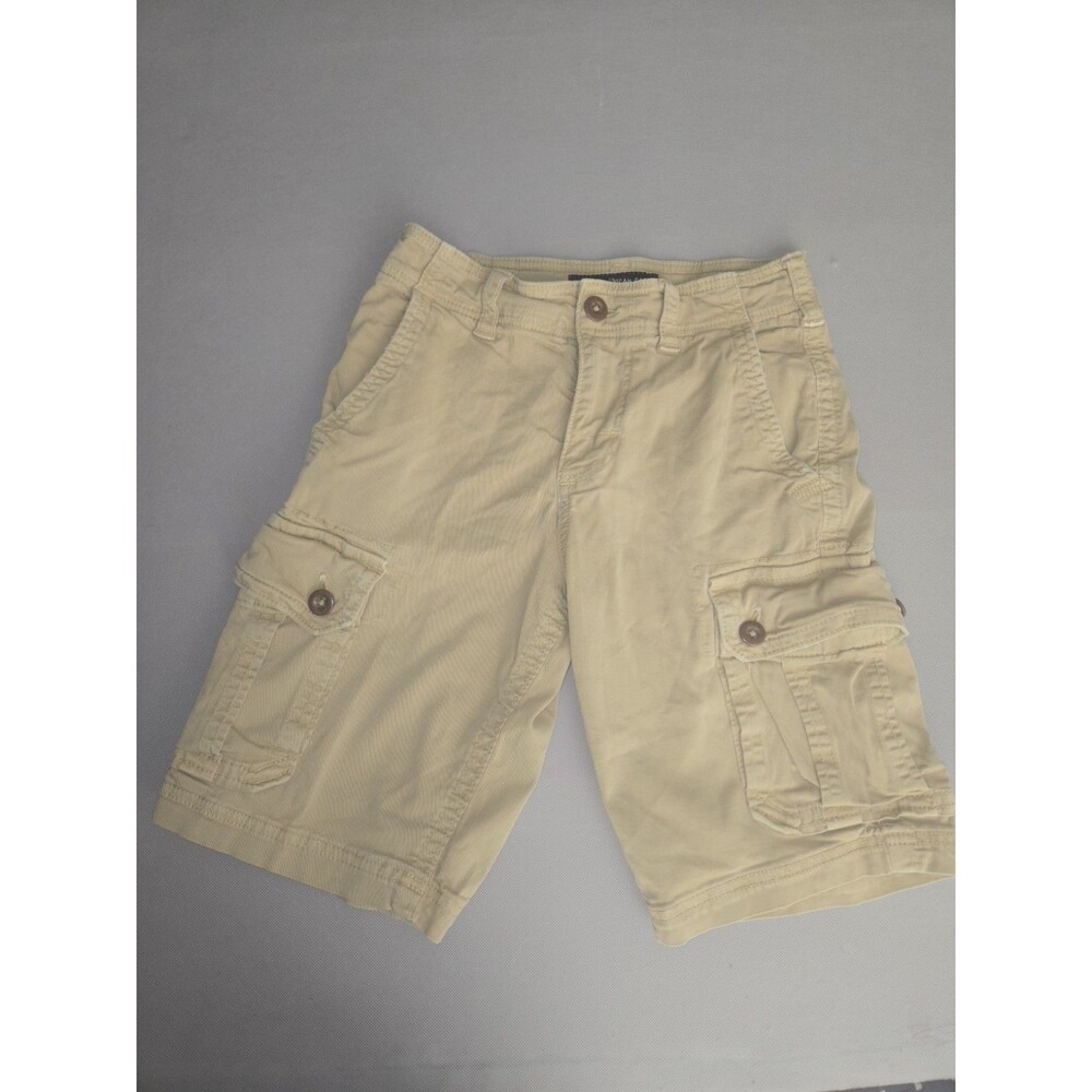 American Eagle Active Flex Cargo Shorts - Men's Size 26 - Khaki - Lightly Worn